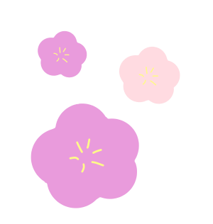 桃の花のイラスト 4 たのさく